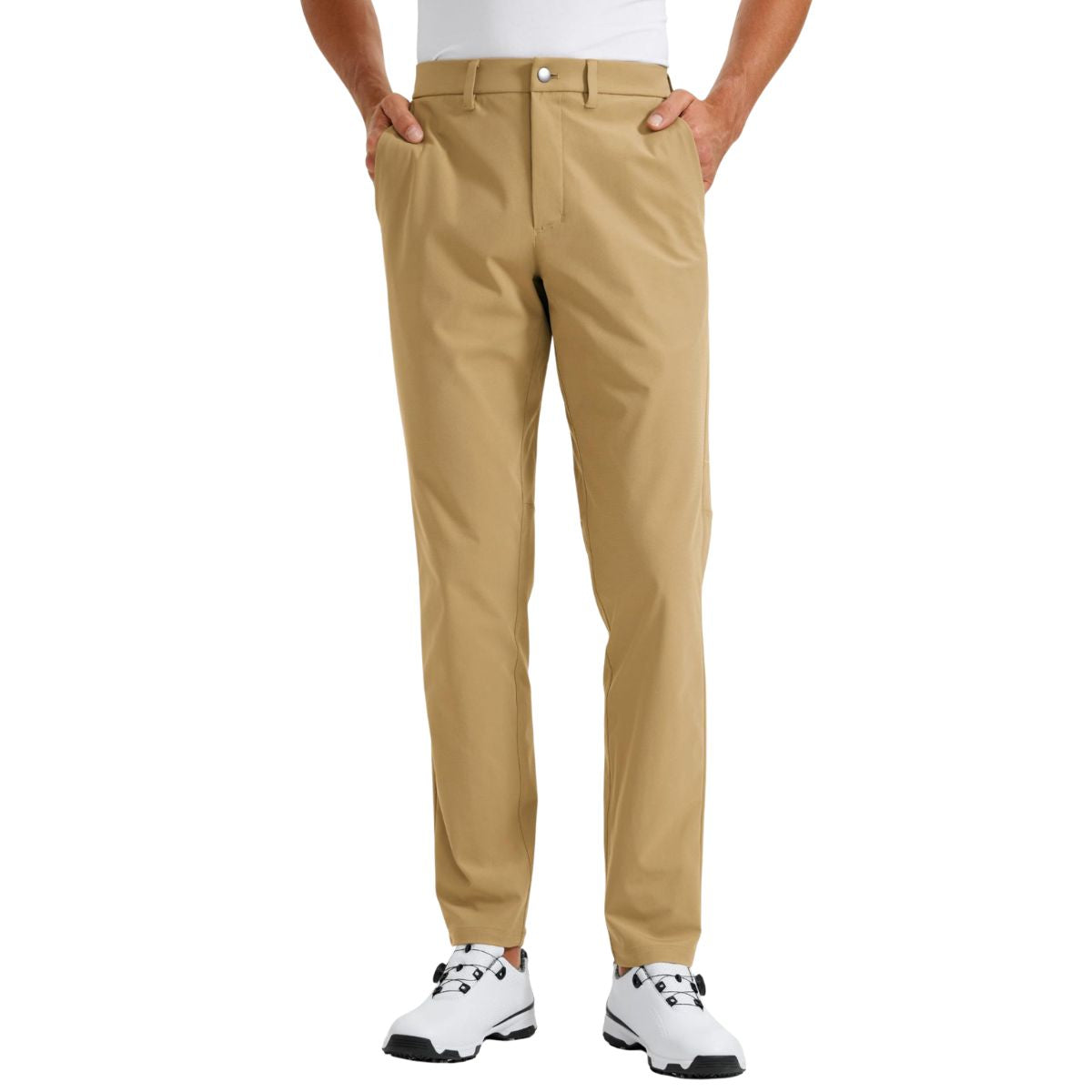 Men's Golf Pants Quick Dry Lightweight Straight Leg Casual Trousers