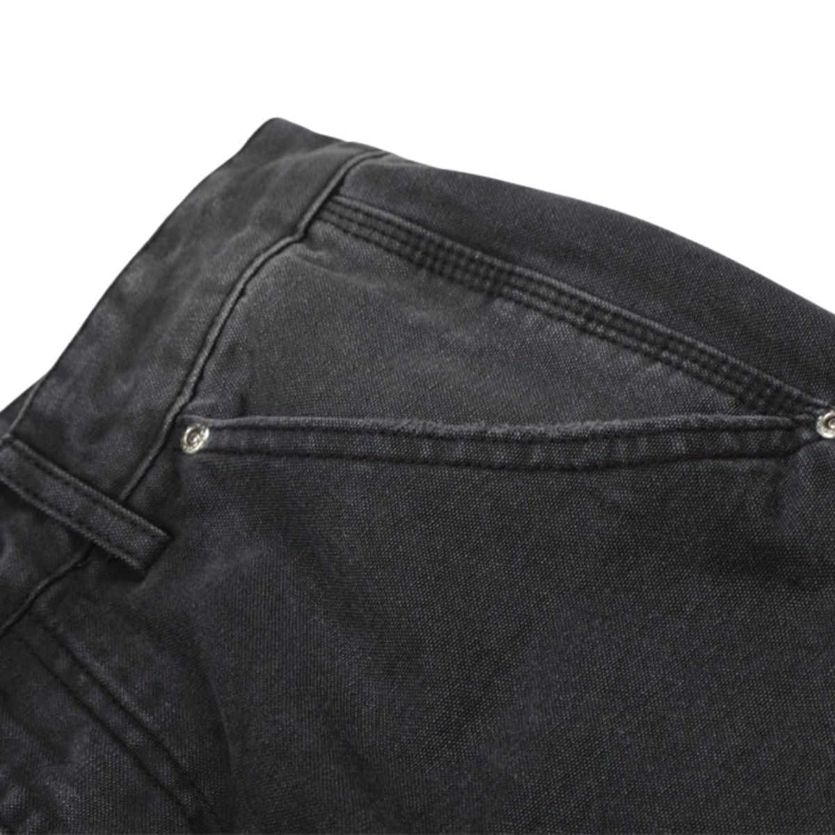 Men's Distressed Punk Cargo Pants â€?Loose Wide-Leg Streetwear