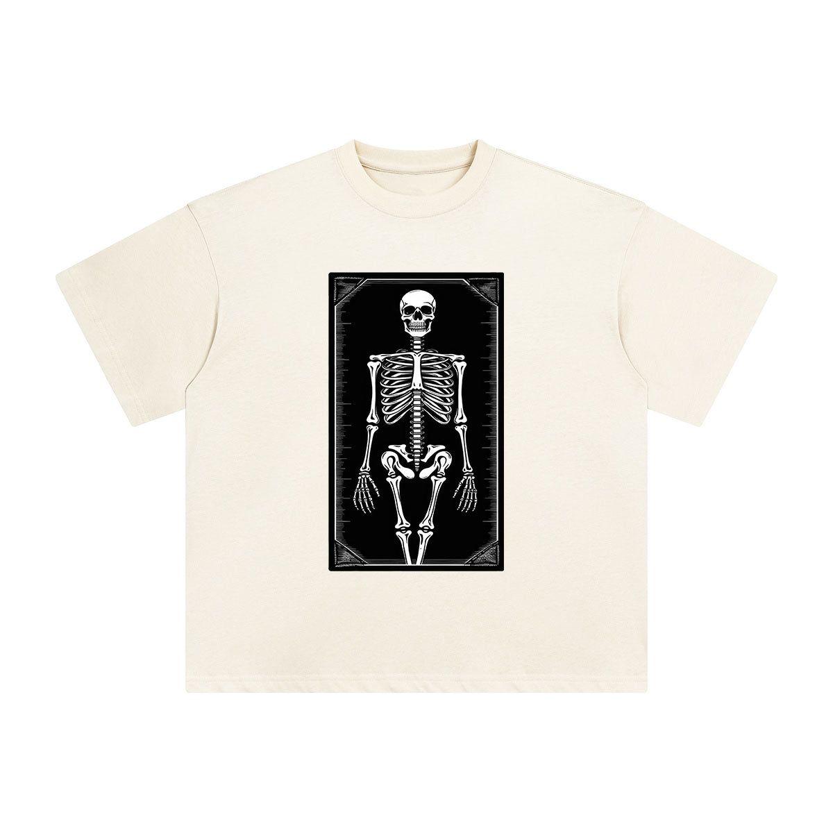 Mystery Skeleton Tarot Card Graphic Tee-INNBLAC Fashion Apparel