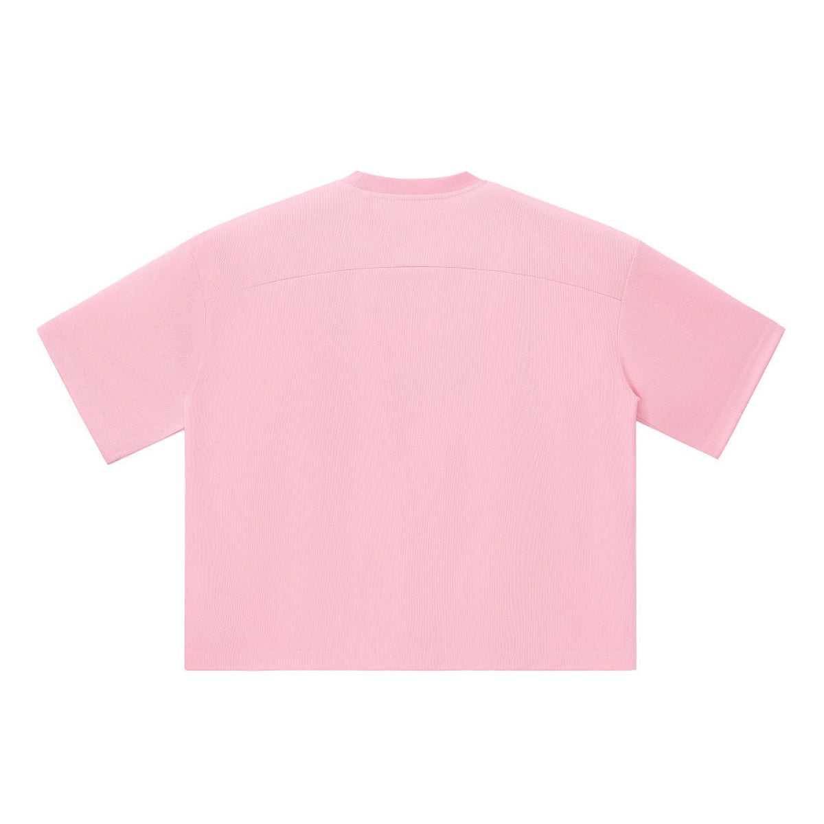 Boxy Retro Mesh Tech Knit Athletic Tee