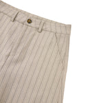 Vintage Pinstripe Baggy Wide-Leg Trousers