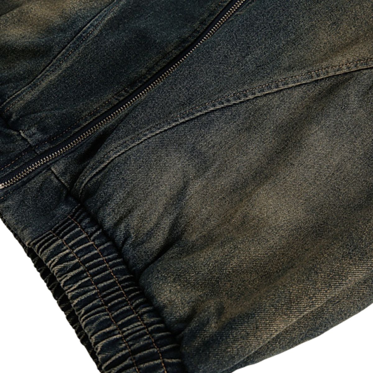 Unisex Retro Washed Vintage Denim Jacket