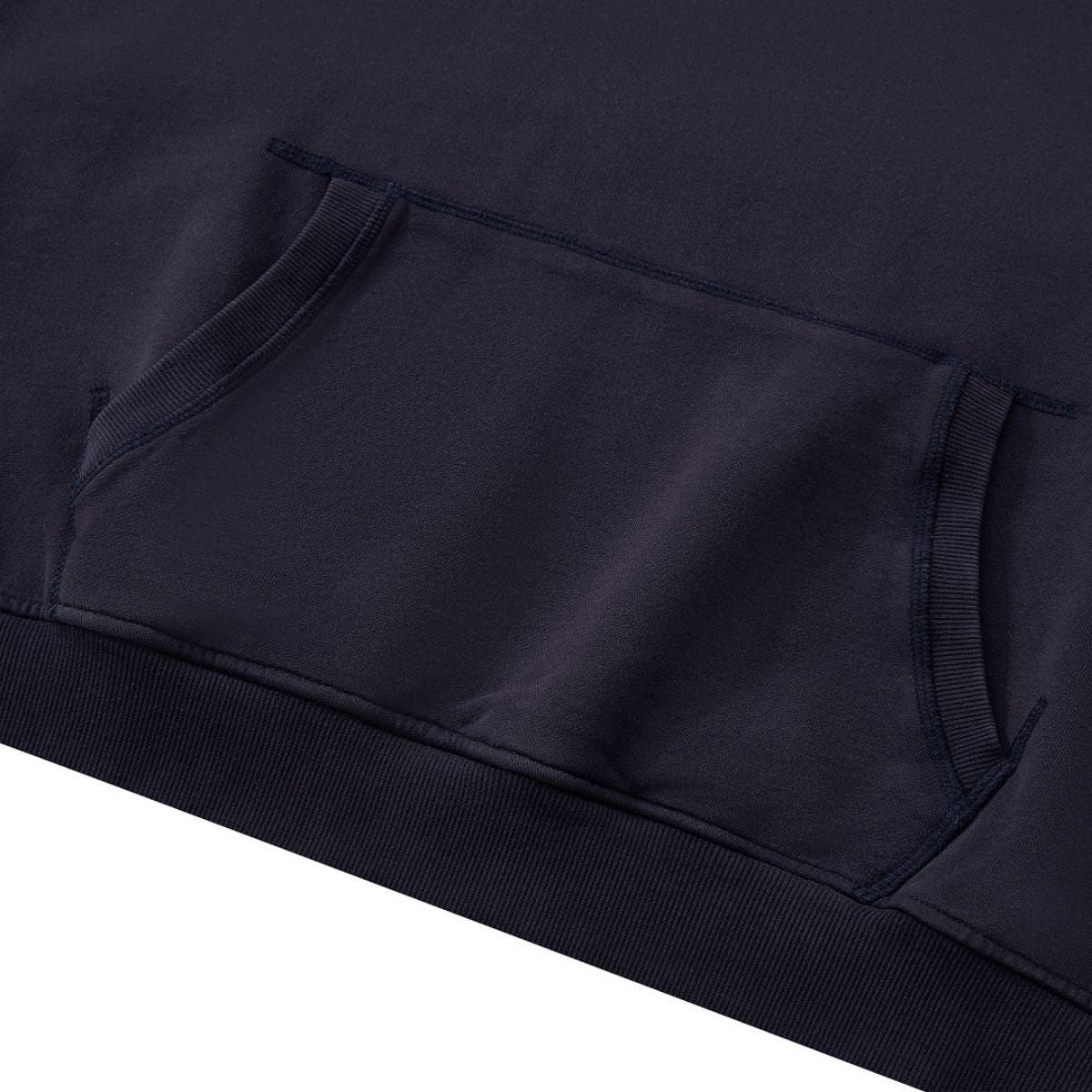 Heavyweight Drop‑Shoulder Relaxed Fit Drawstring Funnel Neck Sweatshirt