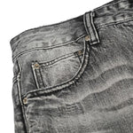 Vintage Washed Straight Leg Jeans