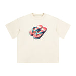 Summer Vacation Slippers Graphic Tee-INNBLAC Fashion Apparel