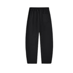 Boxy Curved Fit Elastic Waist Sweatpants