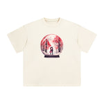 Valentine Lovers Globe Graphic Tee-INNBLAC Fashion Apparel