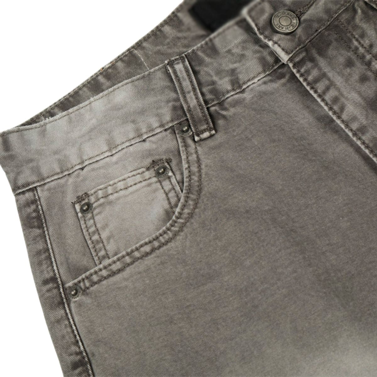 Men's Washed Vintage Curved Denim Loose Wide Leg Street Pants