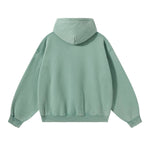 Sudadera con capucha de felpa de novio de gran tamaño