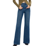 Risen Women's High-Rise Stretch Bootcut Jeans