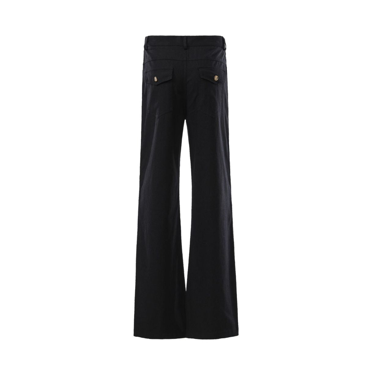Old Money Lyocell Blend Slim Flare Trousers