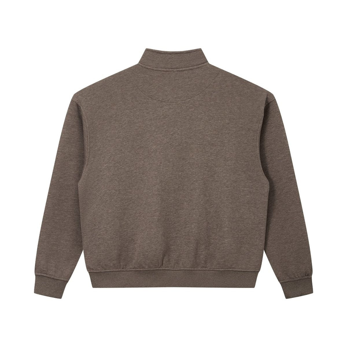 Relaxed Drop‑Shoulder Half‑Zip Sweatshirt