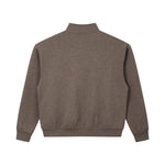 Relaxed Drop‑Shoulder Half‑Zip Sweatshirt