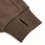 Minimalist Stand Collar Zip Up Sweatshirt