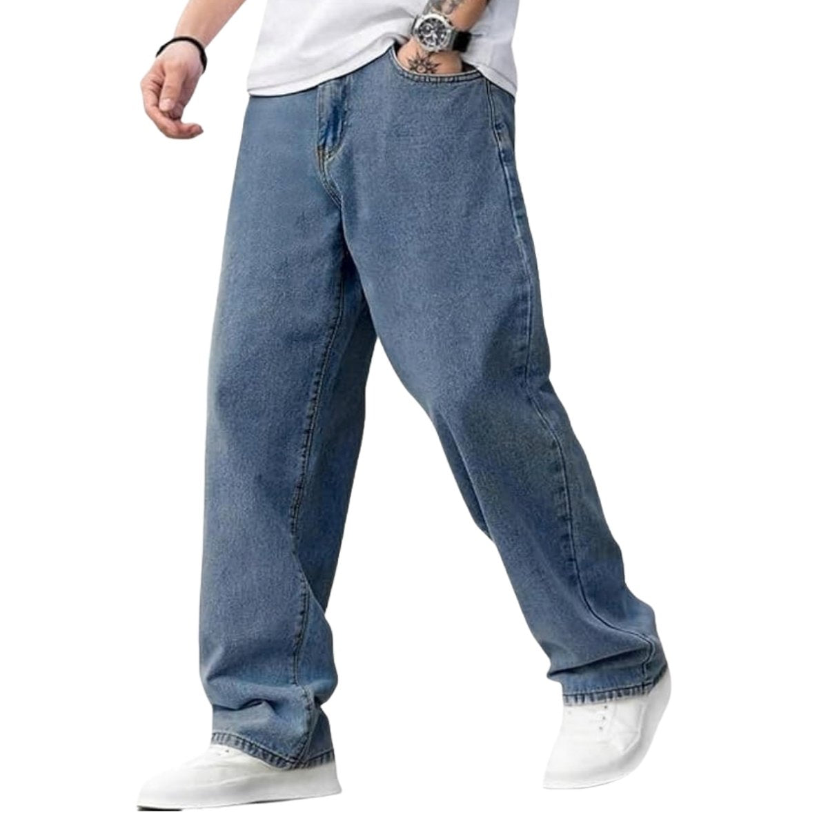 Vintage Wide Leg Loose Fit Skater Carpenter Jeans