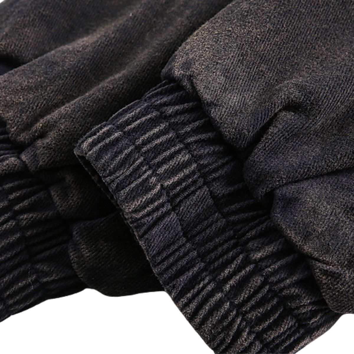 Unisex Retro Washed Layered Denim Jacket