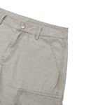 Bermudas con lavado vintage y salpicaduras de tinta
