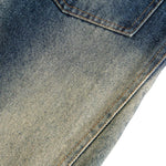 Smoke Rise Ombre Washed Faded Barrel Leg Jeans