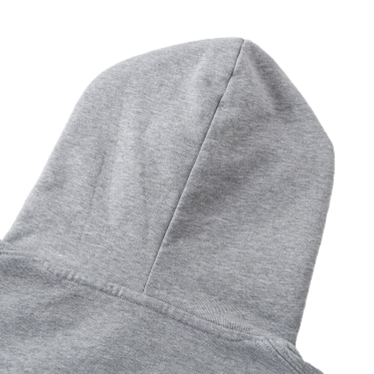 Retro Punk Metal Heat Transfer Patch Rivet Boxy Cut Hooded Sweatshirt