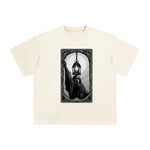 Mystery Skeleton Tarot Card Graphic Tee-INNBLAC Fashion Apparel