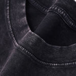 Washed Faded Baggy Cotton Tee 7.5oz
