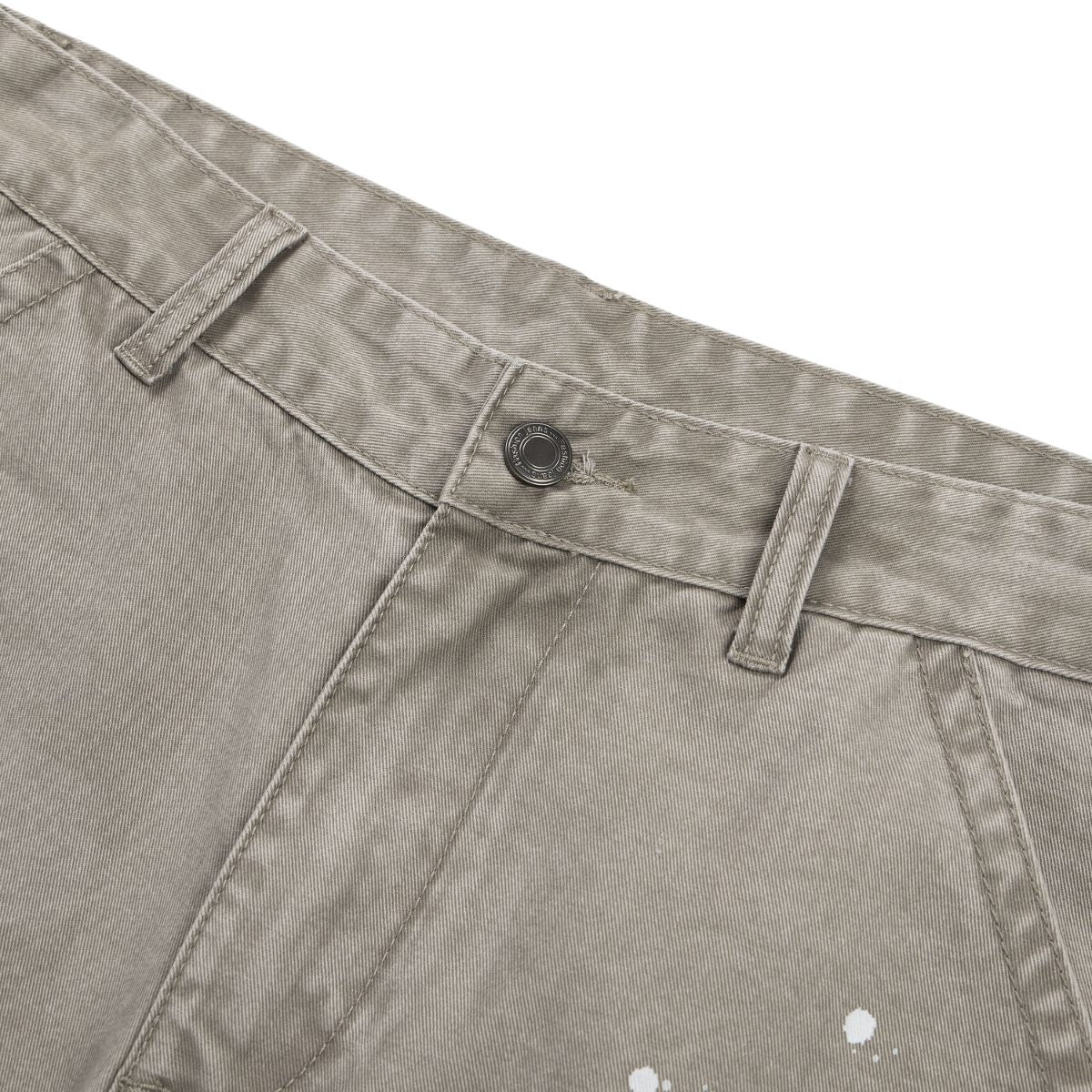 Splash Ink Loose Straight Lumber Pants