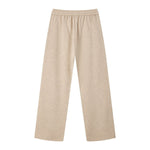 Quiet Luxury Old Money Seam‑Detail Loose Straight‑Leg Casual Pants