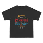 Cute Campfire Graphic T Shirt-INNBLAC Fashion Apparel