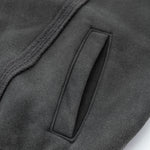 Double Slider Fleece Deconstructed Hoodie