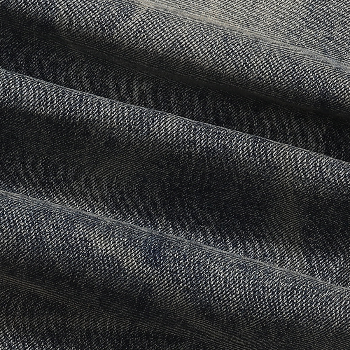 Decorative Rope Dark Wash Vintage Wide Leg Jeans