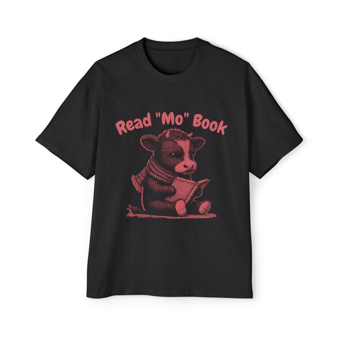 Little Cow Read More Book Graphic Tee-INNBLAC Fashion Apparel