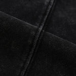 Stone-Washed Raw-Edge T-Shirt 8oz