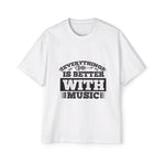Music Quote Graphic Tee-INNBLAC Fashion Apparel