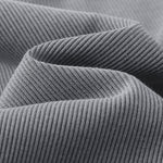 Front Tie Ribbed Knit Shoulder Wrap