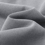 Front Tie Ribbed Knit Shoulder Wrap