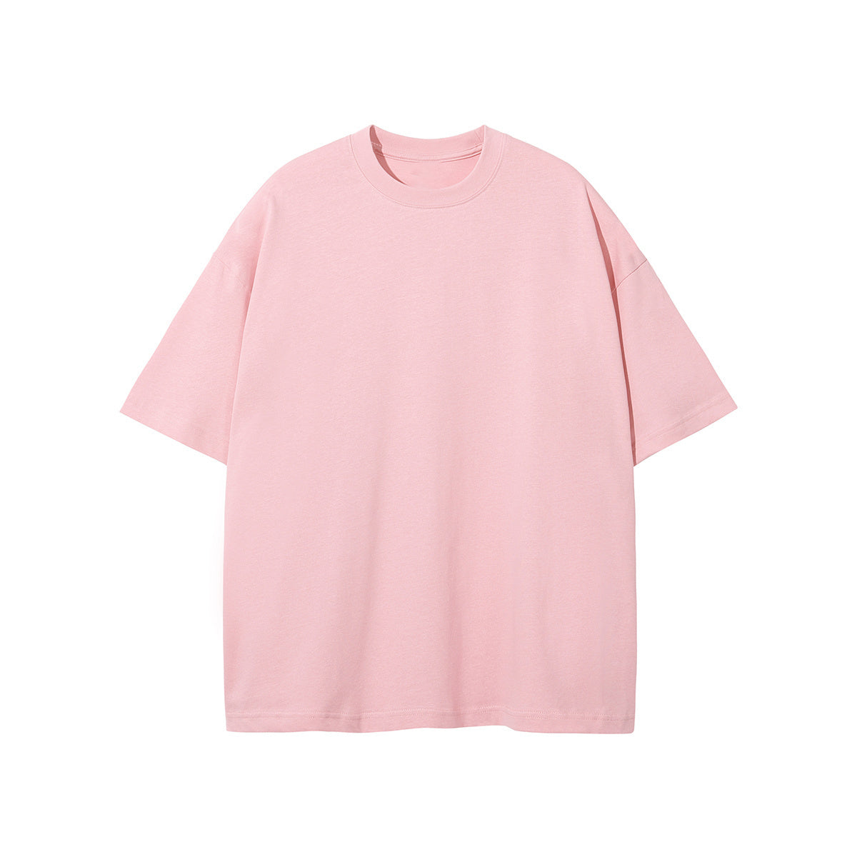 Luxury Cotton Slouchy Comfortable Oversized Basic Tee