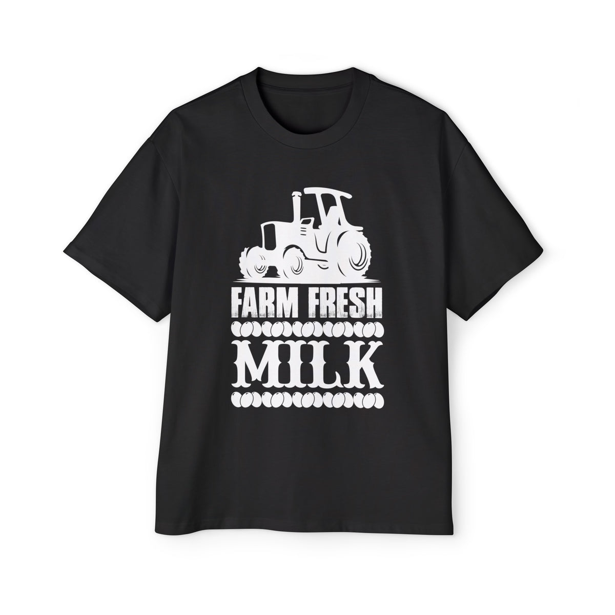 Farm Fresh Milk Graphic Tee-INNBLAC Fashion Apparel