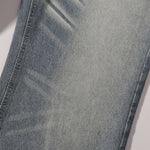 Faded Wash Vintage Relaxed Wide Leg Denim Jeans