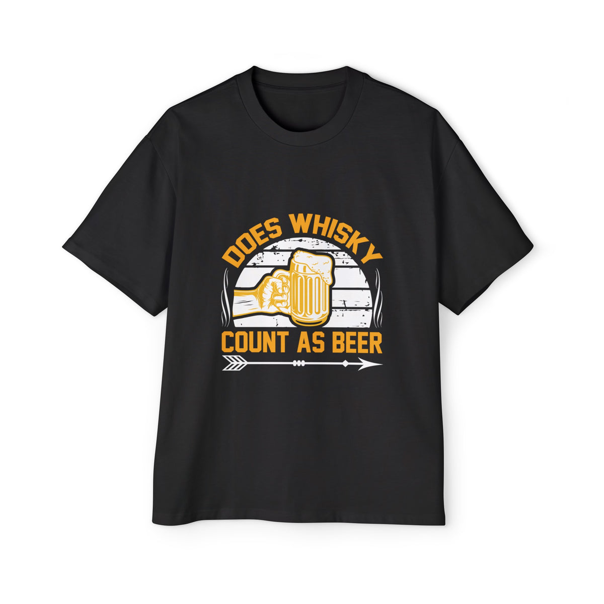 Does Whisky Count As Beer Graphic Tee-INNBLAC Fashion Apparel