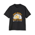 Does Whisky Count As Beer Graphic Tee-INNBLAC Fashion Apparel