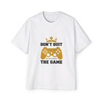 Don't Quit The Game Graphic Tee-INNBLAC Fashion Apparel