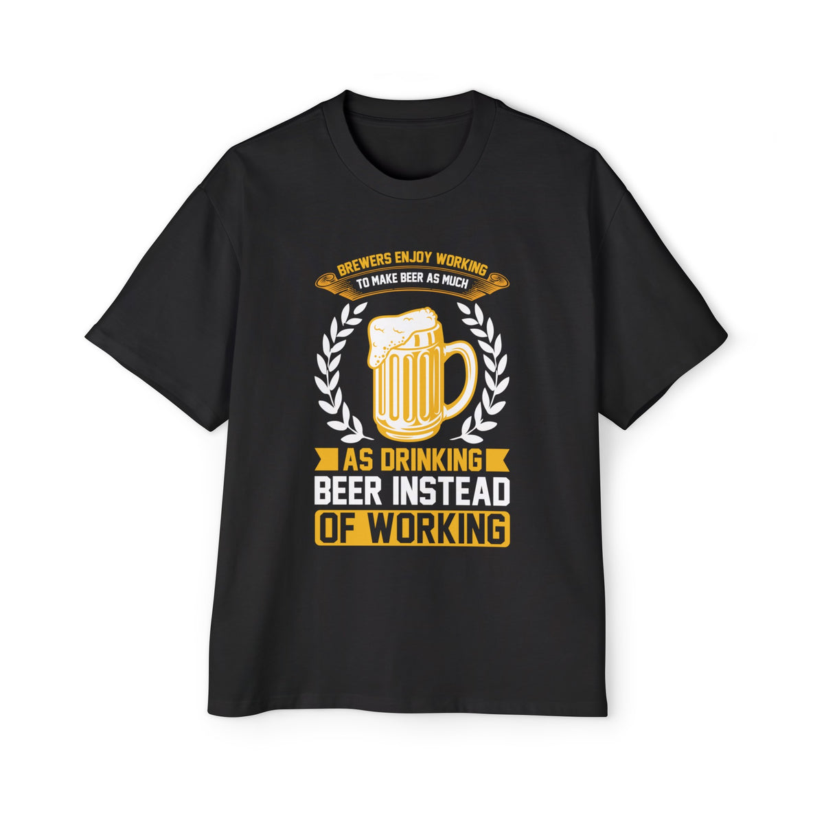 Beer Quote Graphic Tee-INNBLAC Fashion Apparel