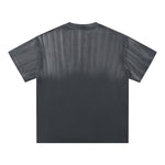 Hand-Painted Gradient Oversized Tee 8oz