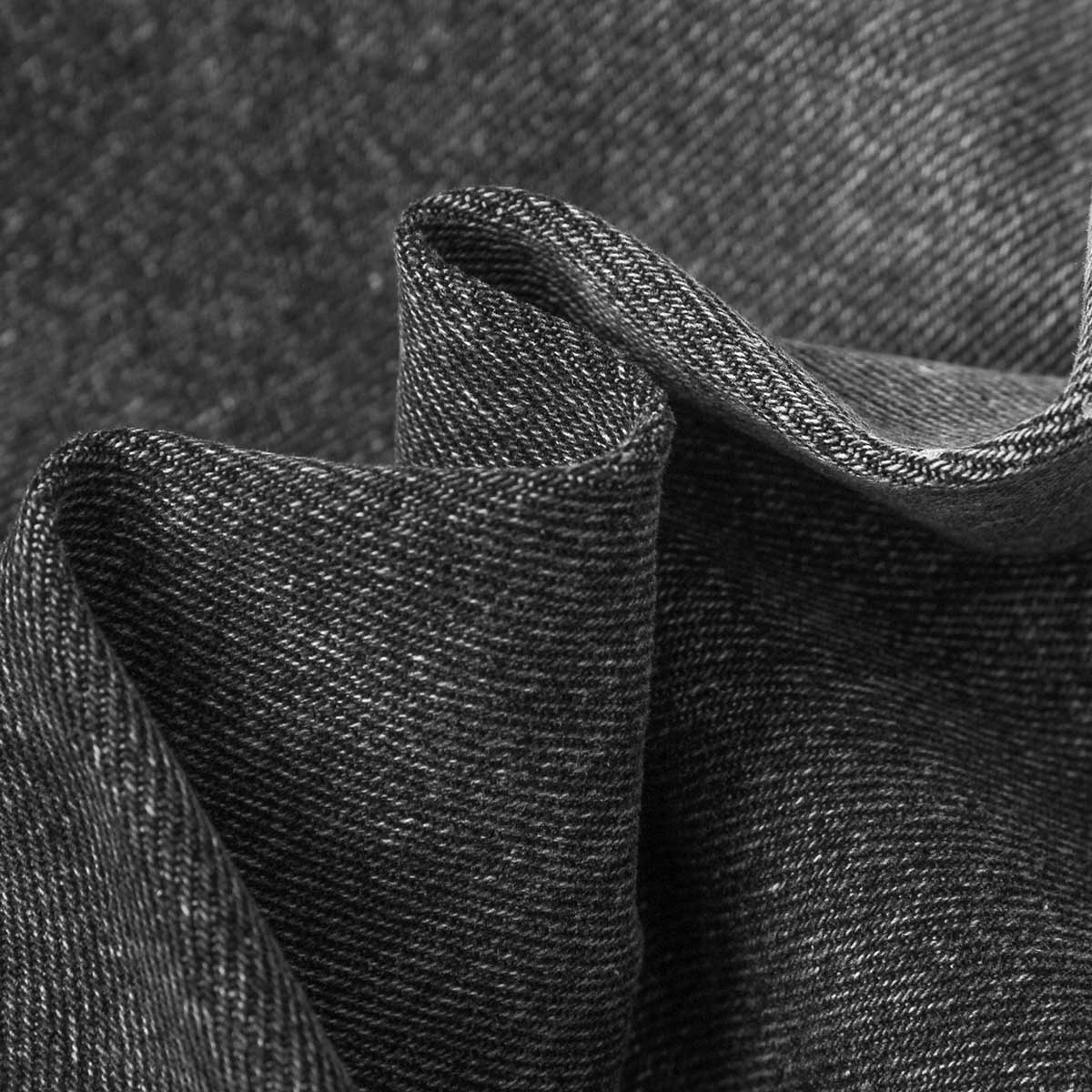 Loose Fit Gray Paint-Splatter Jeans