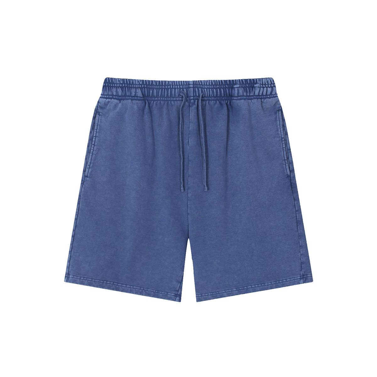 Vintage Washed Relaxed Fit Casual Sweat Shorts