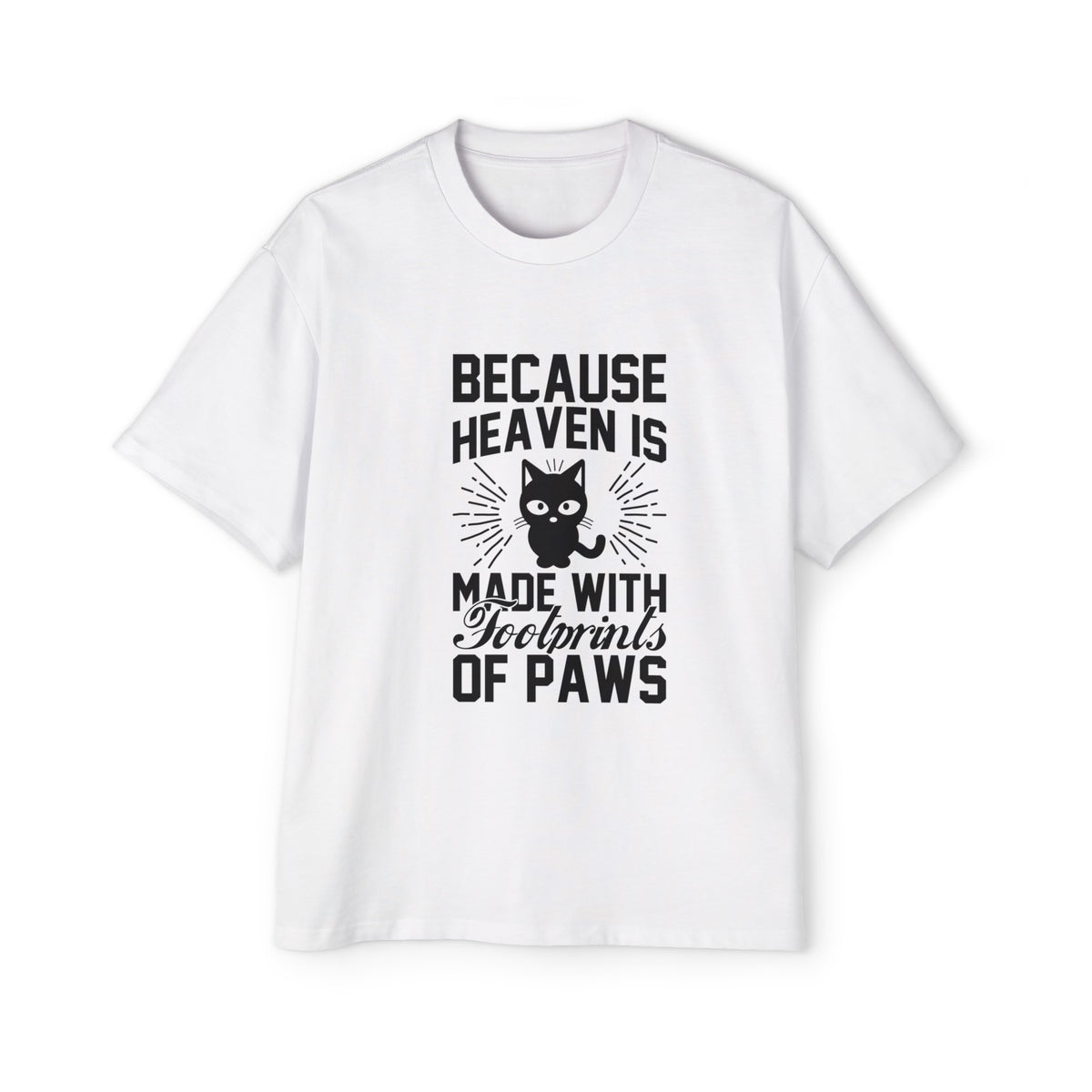 Quote & Kitten Graphic Tee-INNBLAC Fashion Apparel