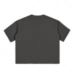 Heavyweight Raw edge Boxy T-Shirt 280gsm