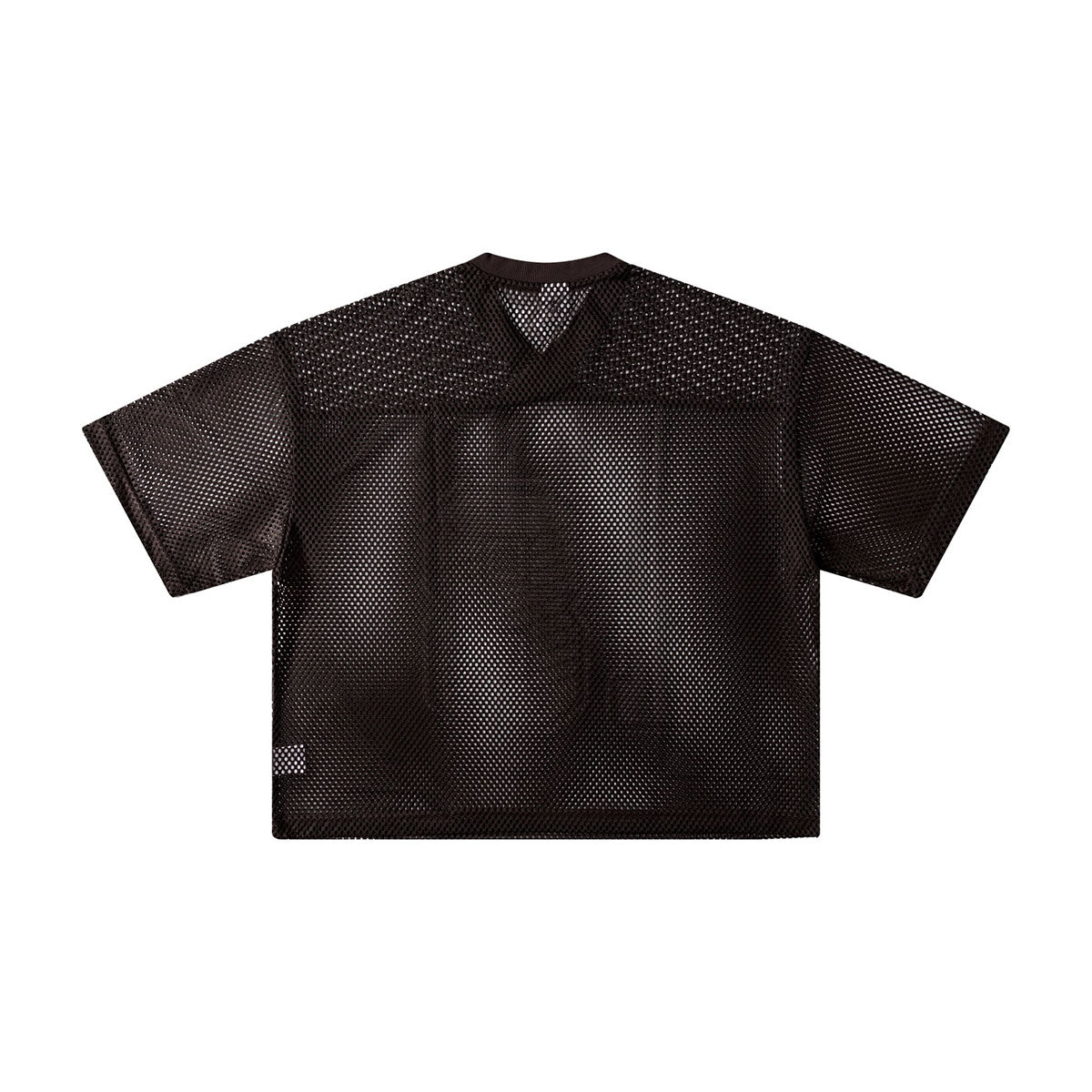 Retro Mesh Cropped Football Jersey Number 18