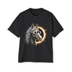 Horse Total Solar EclipseGlasses Graphic Tee-INNBLAC Fashion Apparel