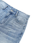 Whiskering Process Vintage Denim